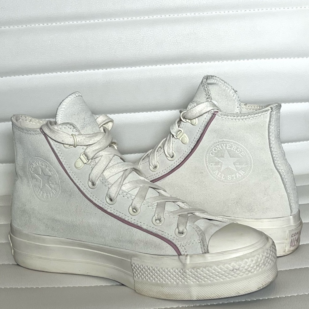 Converse High-Top Sneakers - Cream - Picture 9 of 14